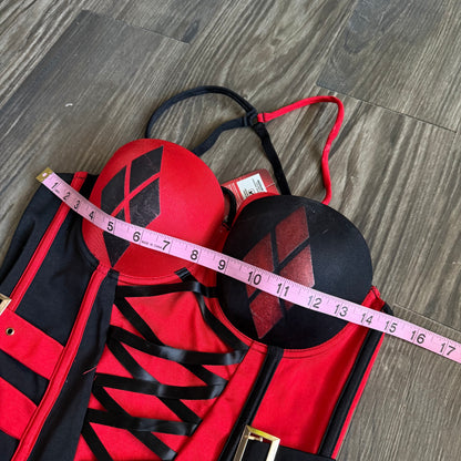 Harley Quinn costume corset
