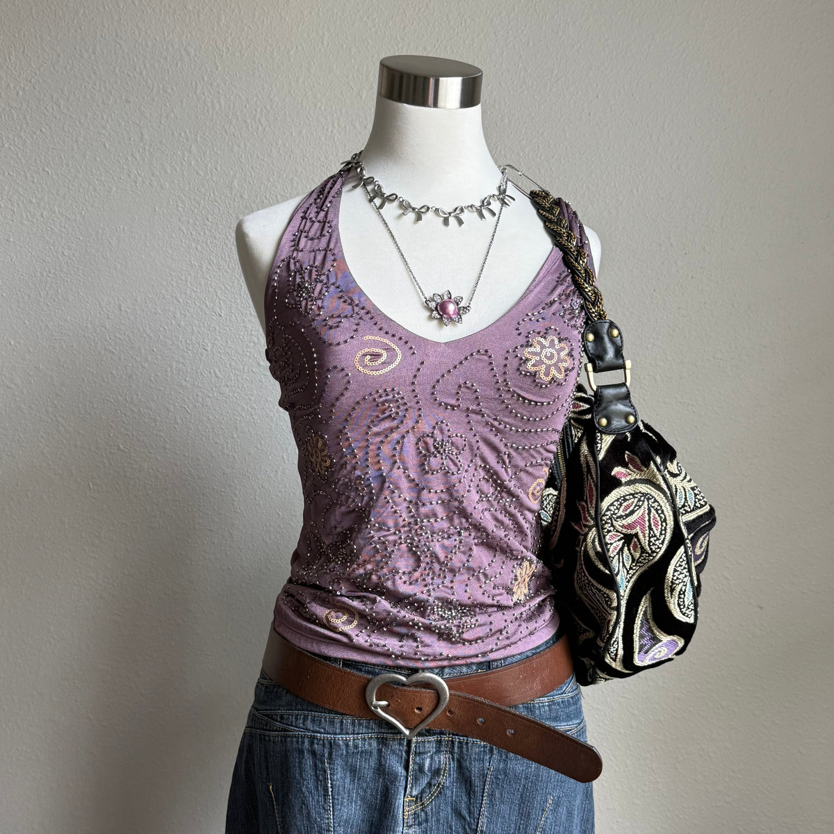 Molly’s heart buckle belt
