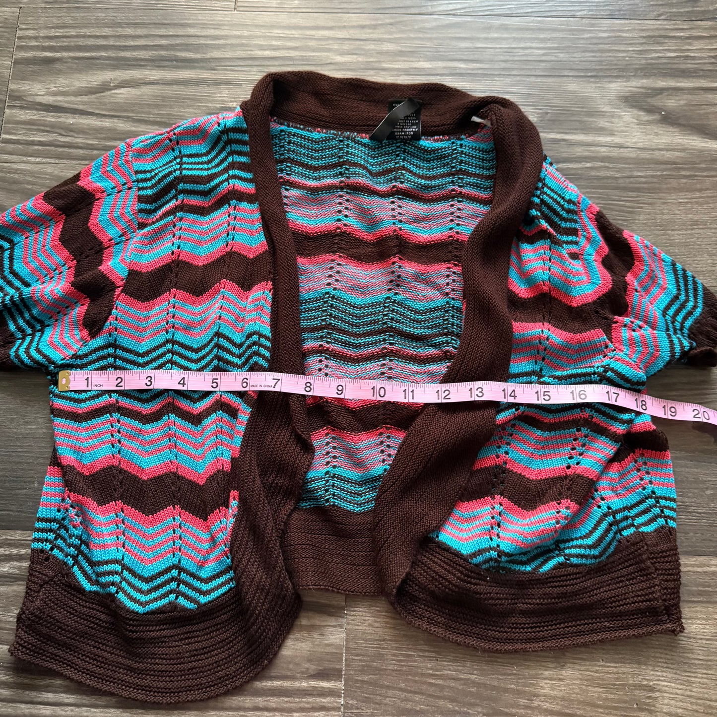 Fairy striped boho cardigan