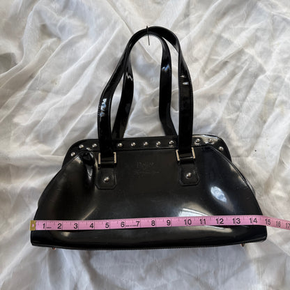 Black everyday shoulder bag