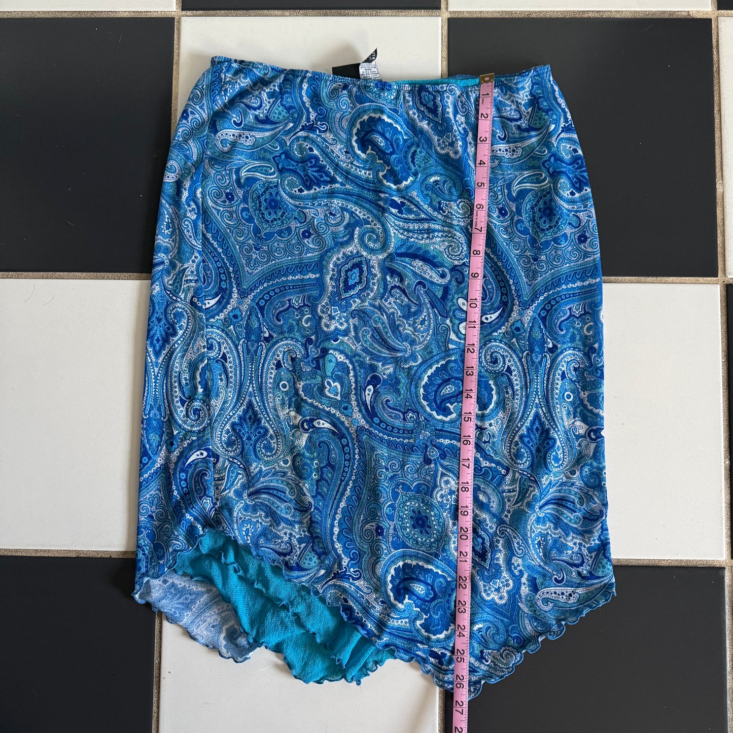 Fairy paisley boho skirt
