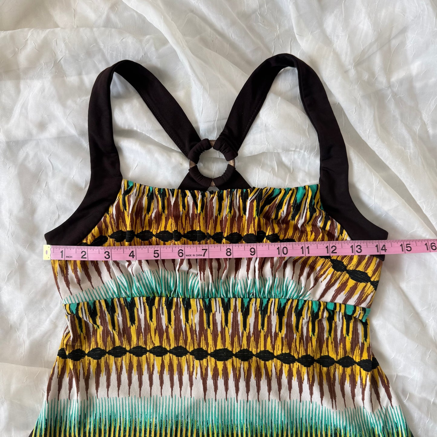 Brown fairy printed cami