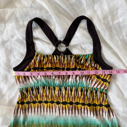 Brown fairy printed cami