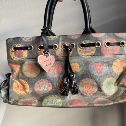 Dooney & Bourke circle logo handbag