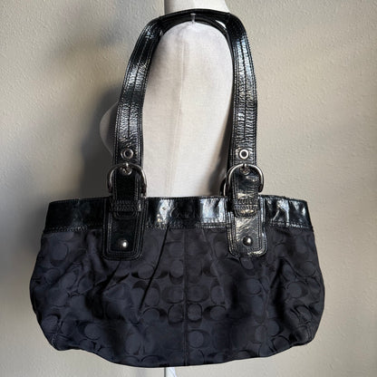 Black Coach shoulder bag