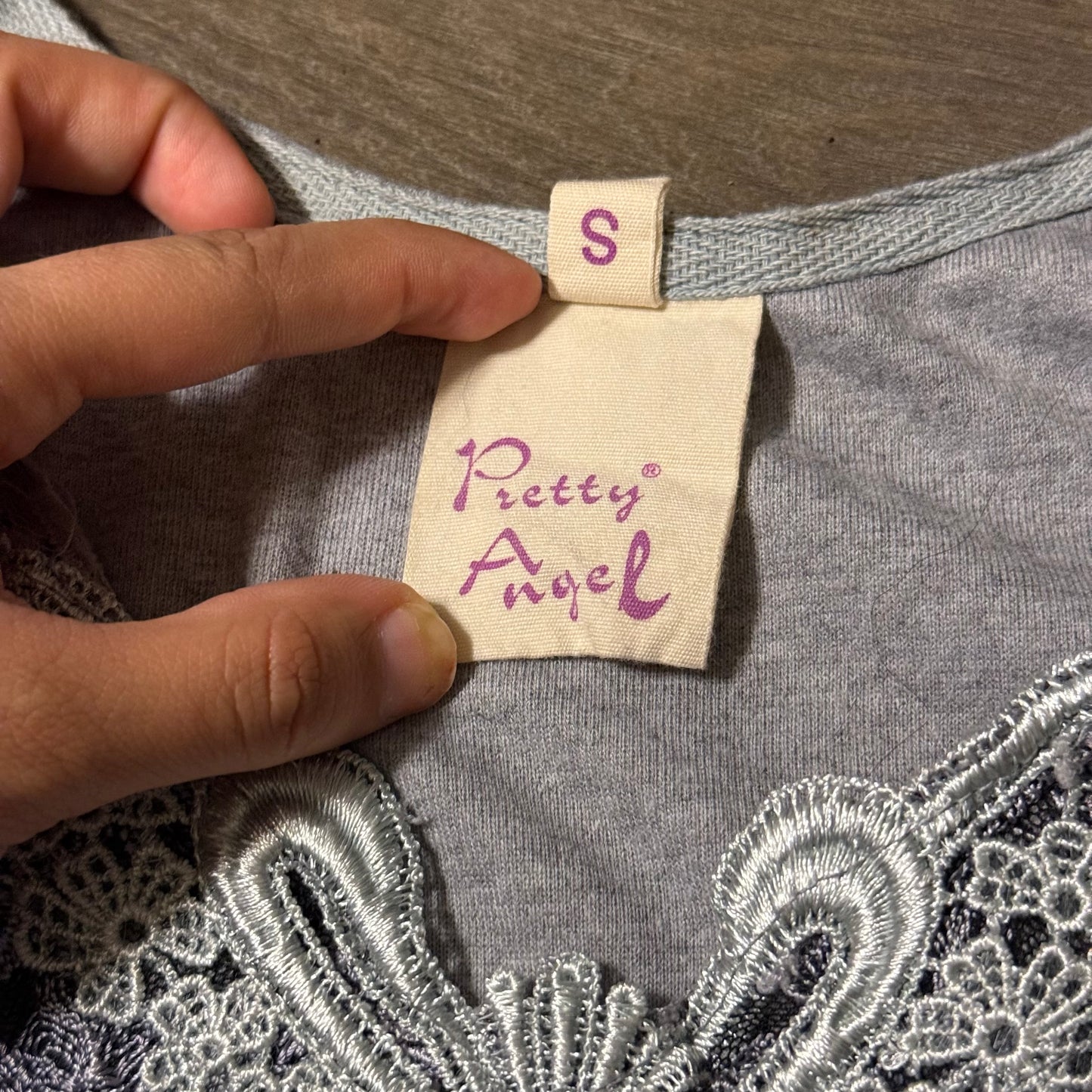 Fairy grunge ruffle top