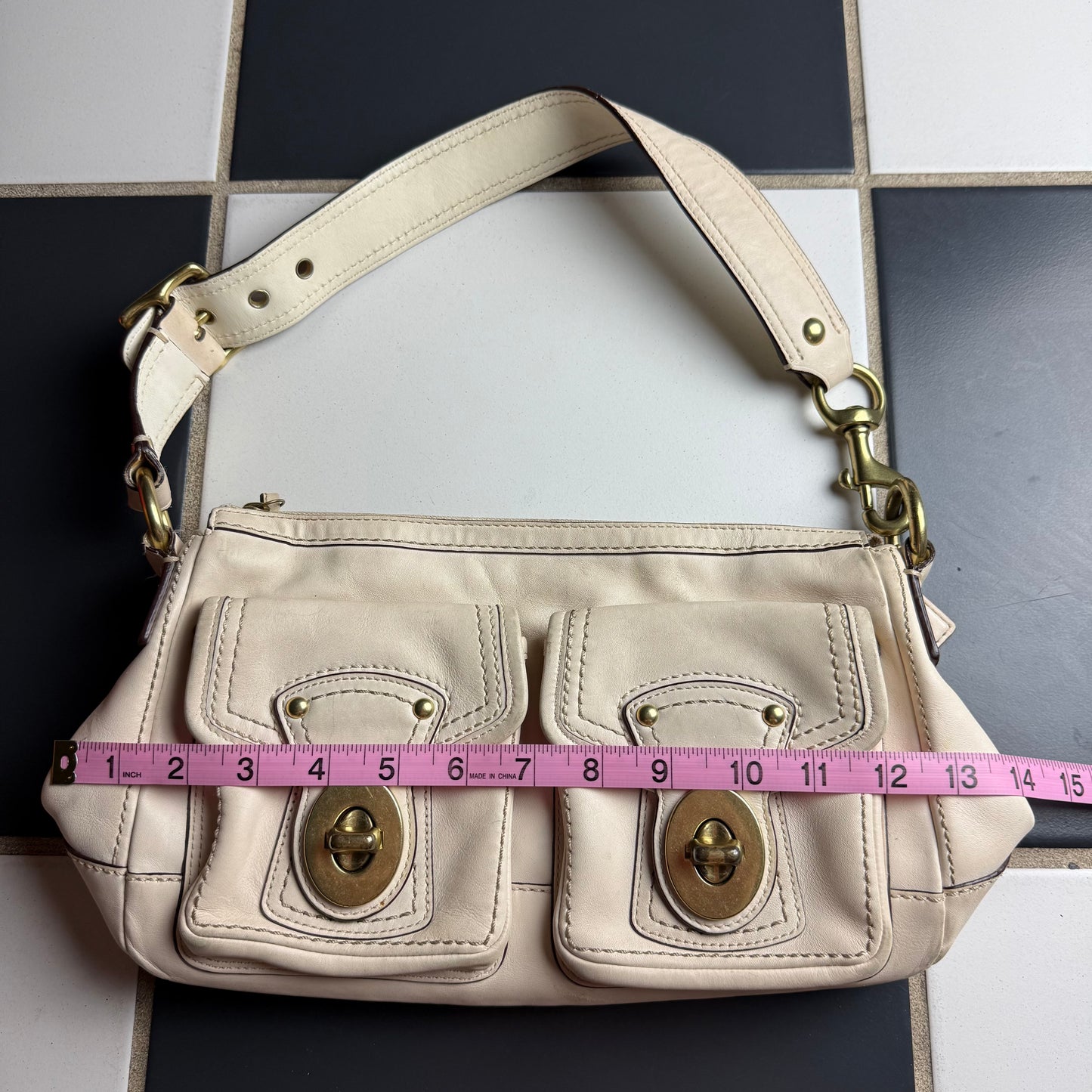 Coach Legacy Turn-lock shoulder bag