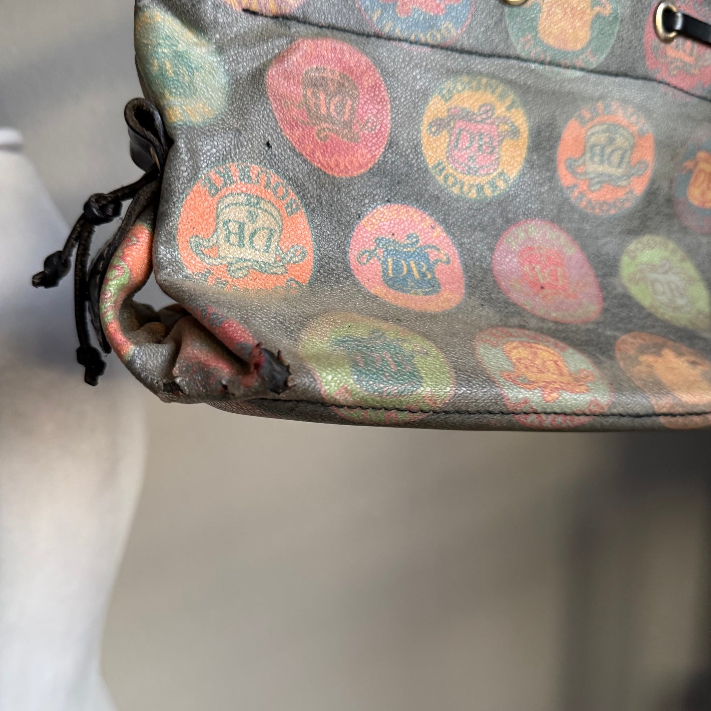 Dooney & Bourke circle logo handbag