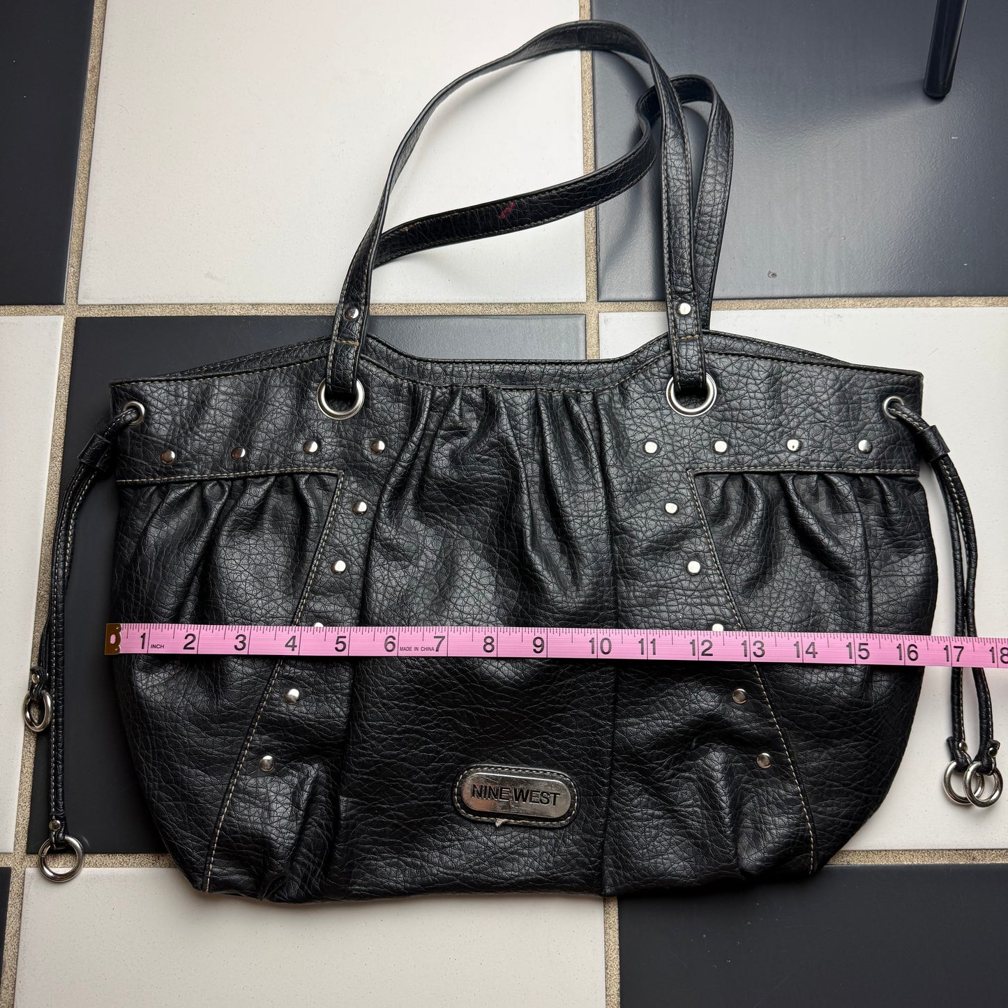 Nine West studded shoulder bag