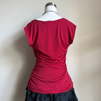 Micheal Kors red office top