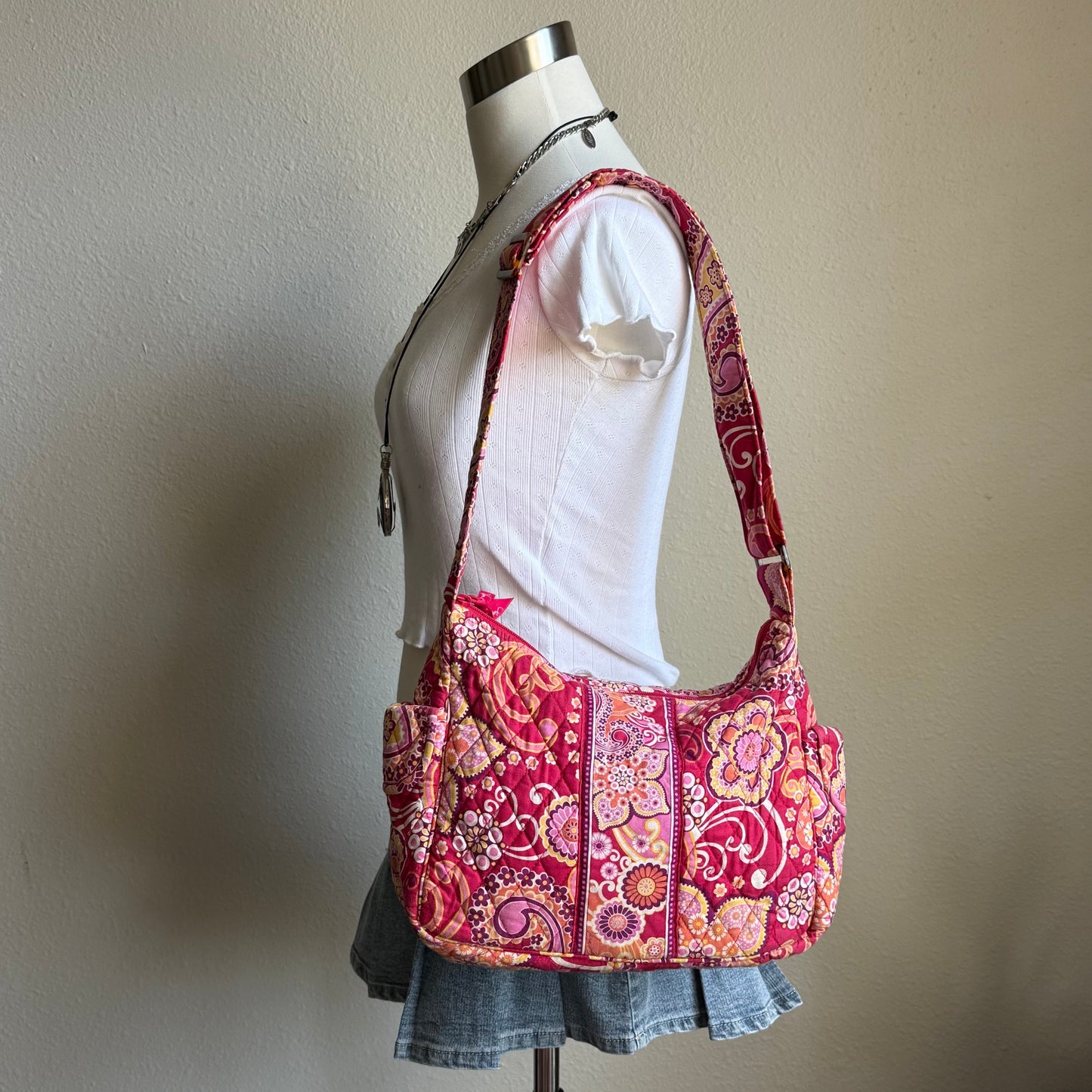 Vera Bradley Raspberry Fizz bag