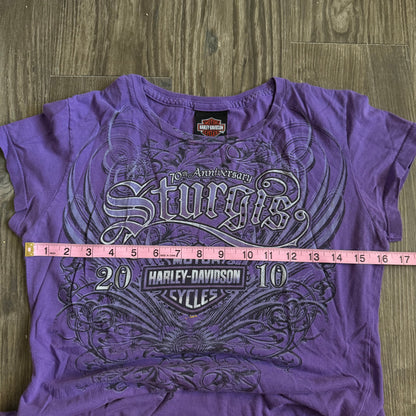 Sturgis Harley Davidson purple top