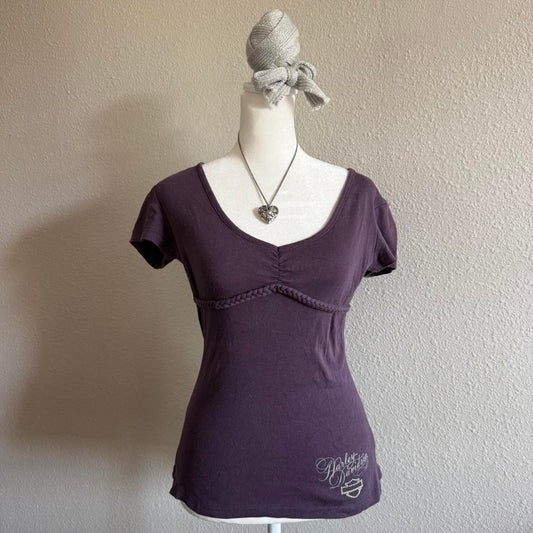 Harley Davidson braided top