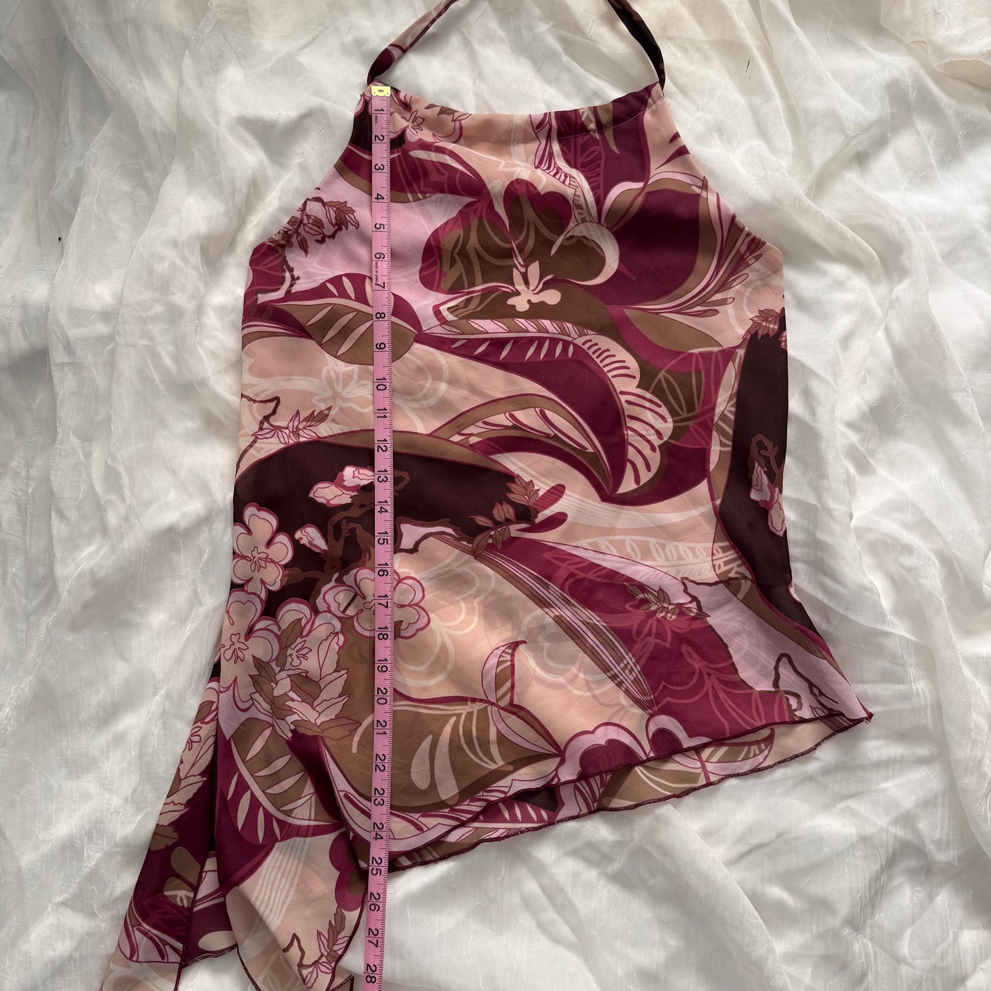 whimsical flower halter