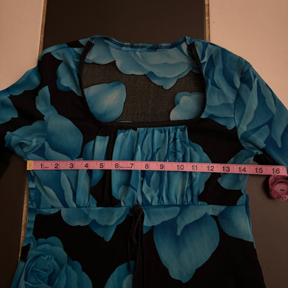 Flower fairy sleeve top