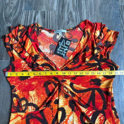 Suzie’s tropical flower top
