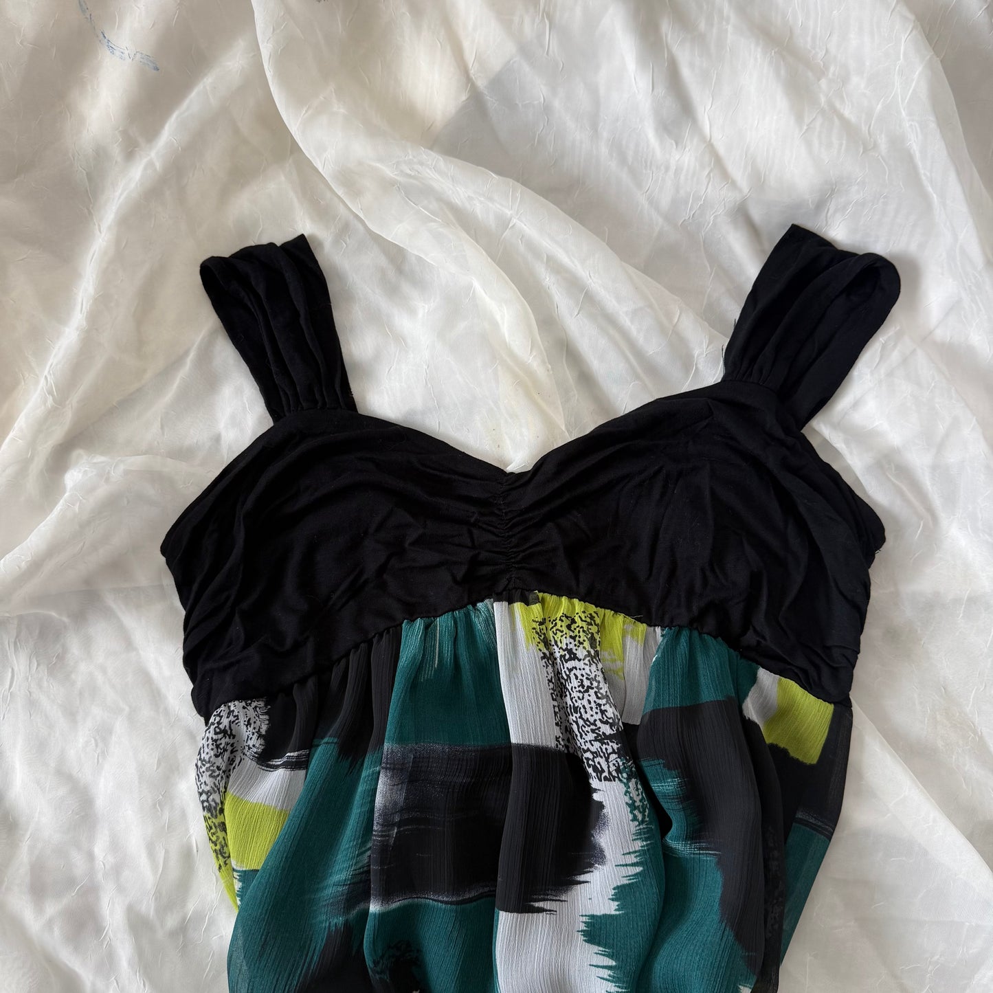 Summer chiffon flowy cami