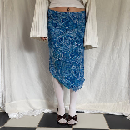 Fairy paisley boho skirt