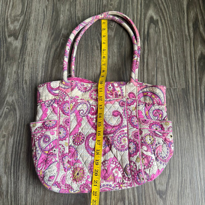 Vera Bradley pink paisley shoulder bag