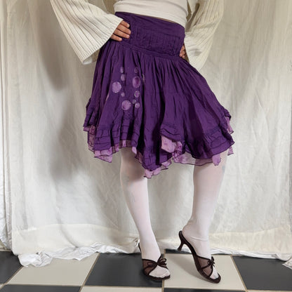Jean Paul Gaultier whimsy ruffle skirt
