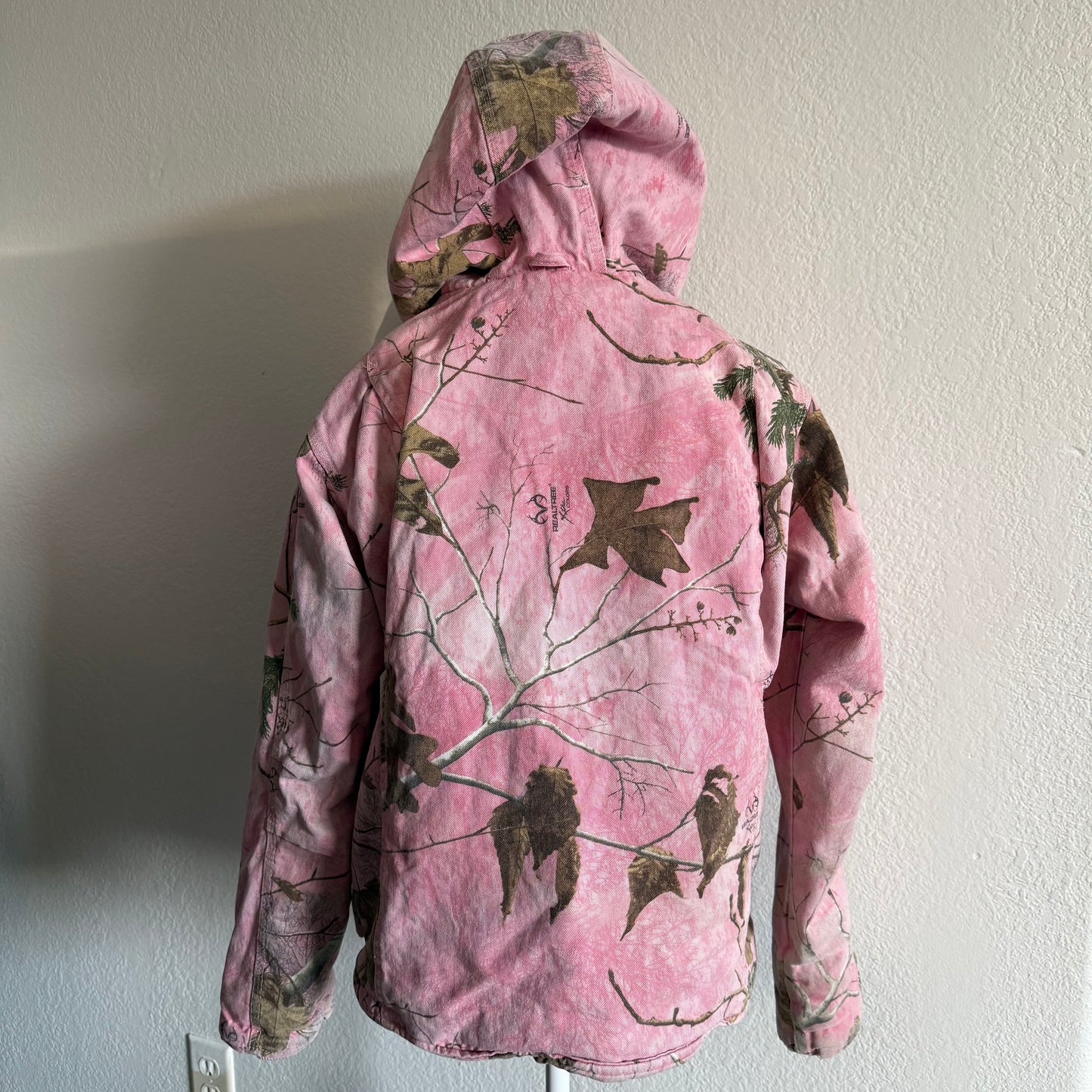 Pink camo workwear jacket