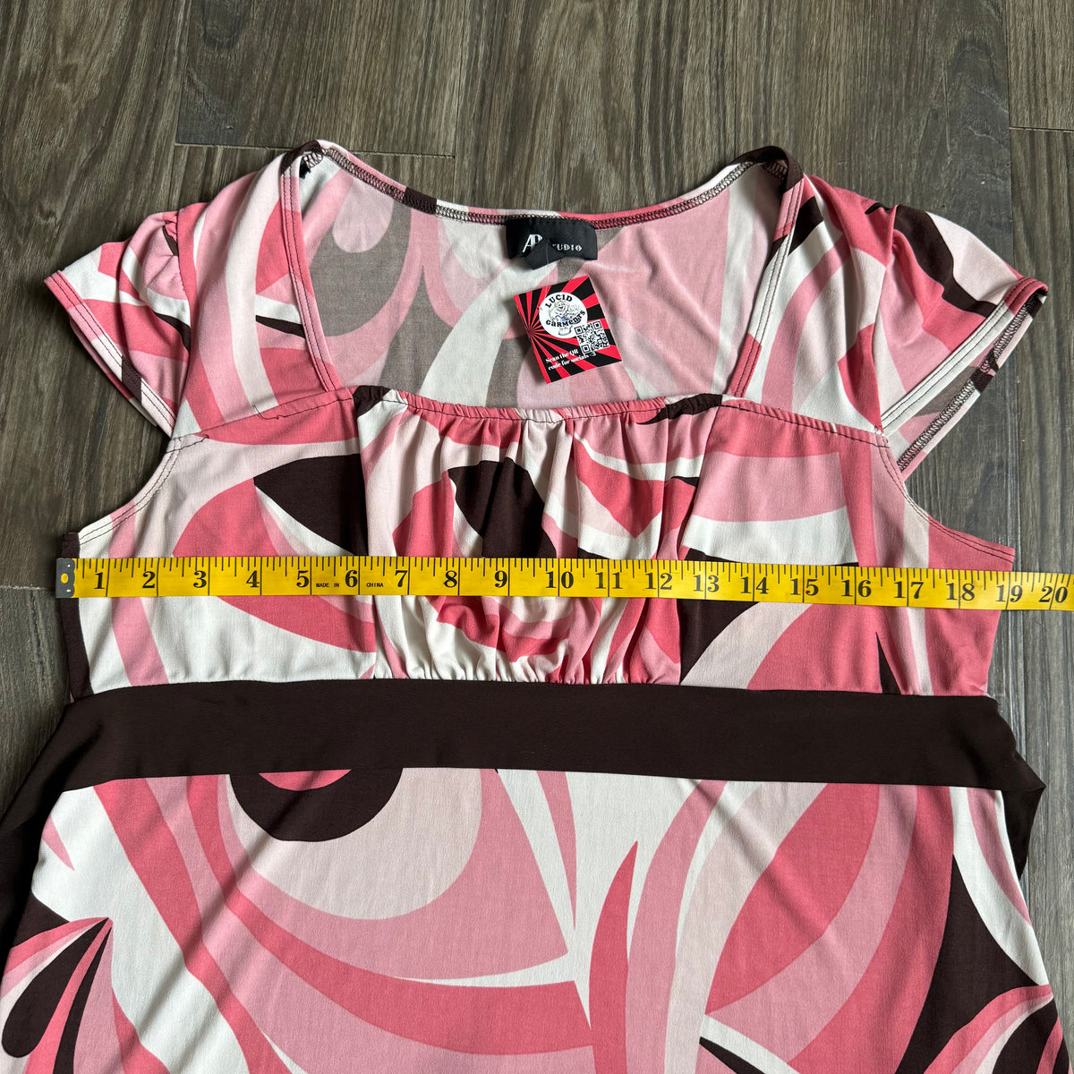 Abby’s swirl babydoll top