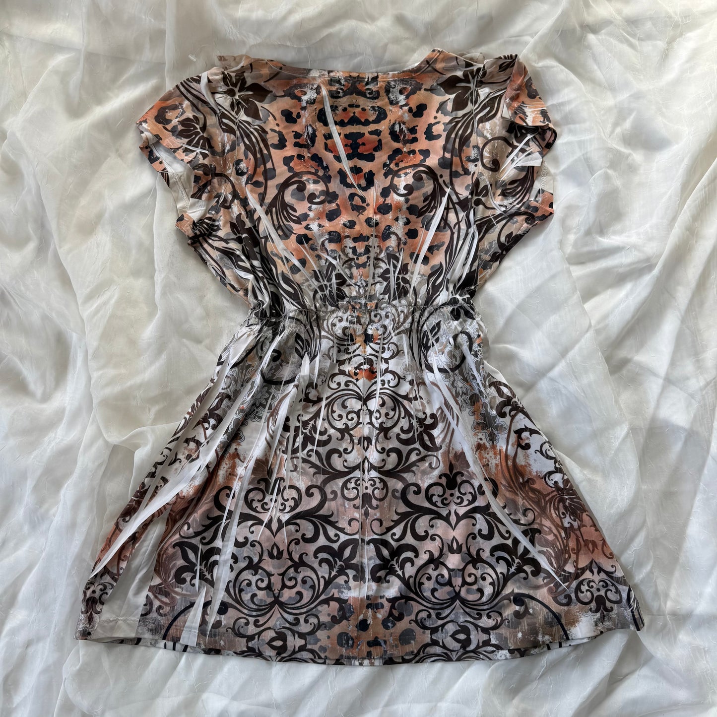 mcbling cheetah print top