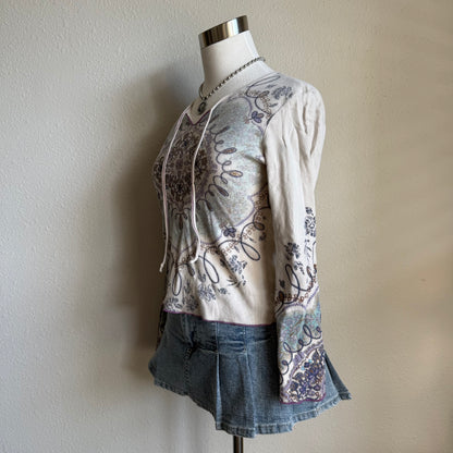 FANG whimsical longsleeve top