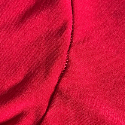Red fairy flowy skirt