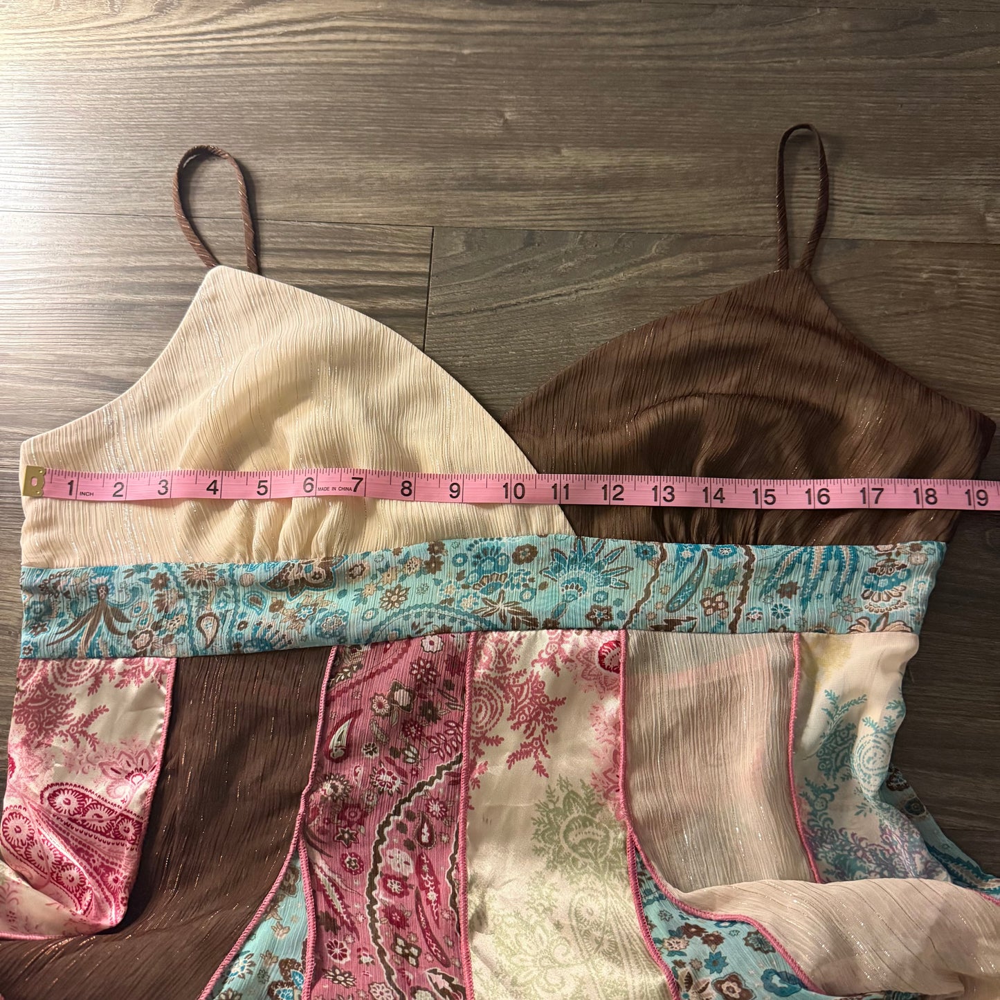 Paisley fairy boho cami