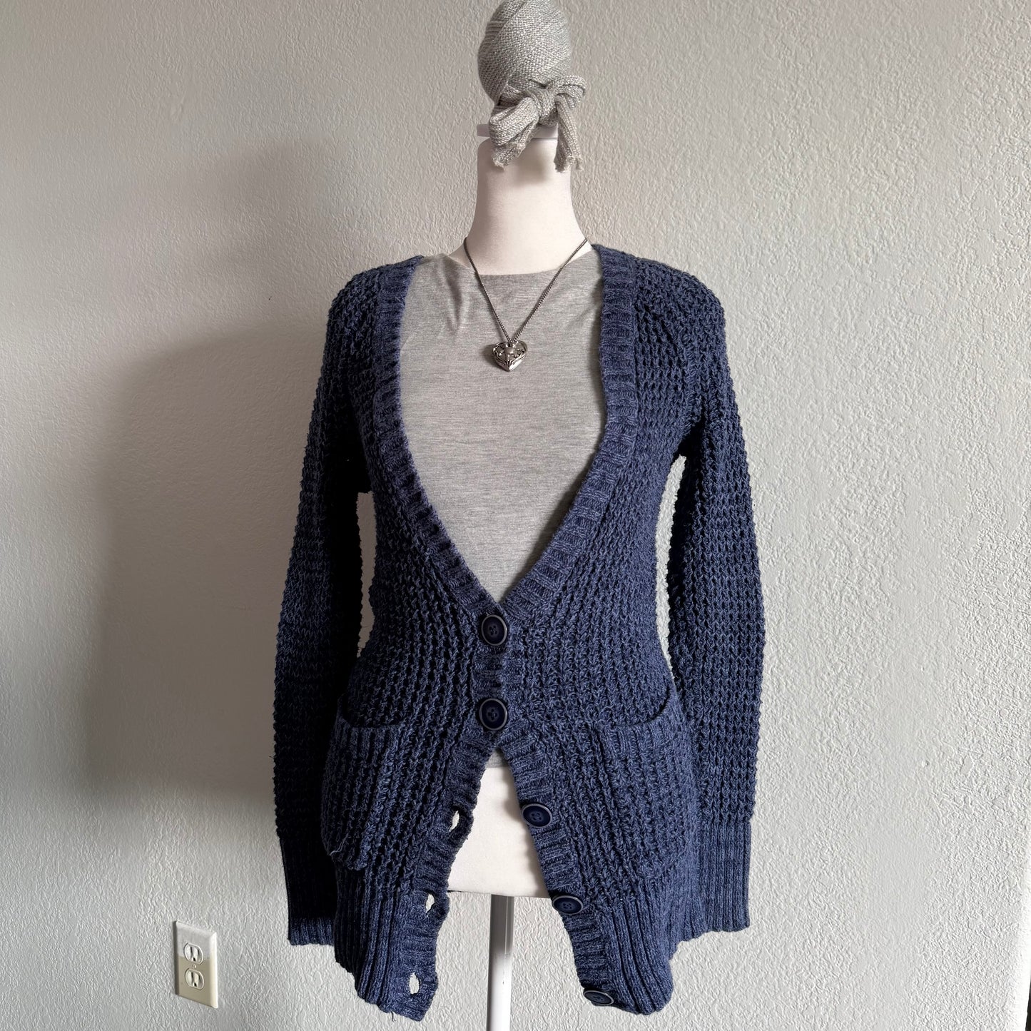 American Eagle navy sweater