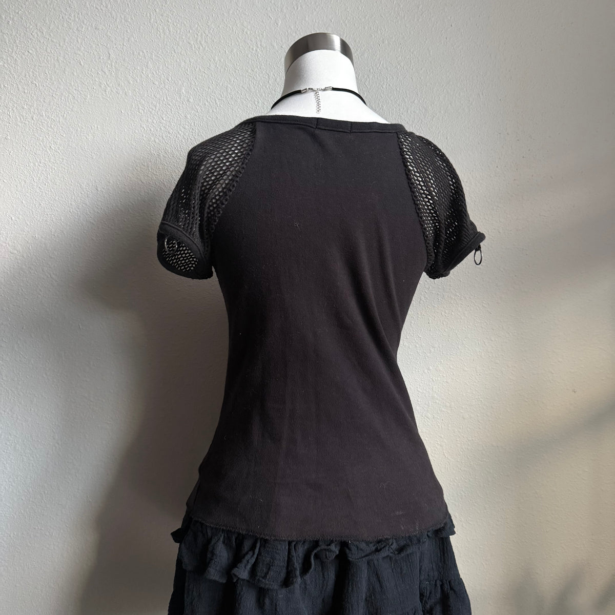 Spiral Fairy gothic top