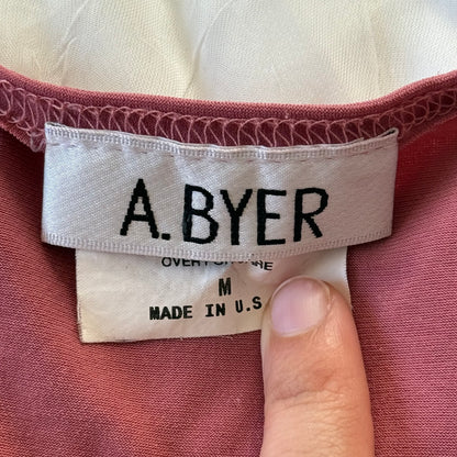 byer pink cottage lace top
