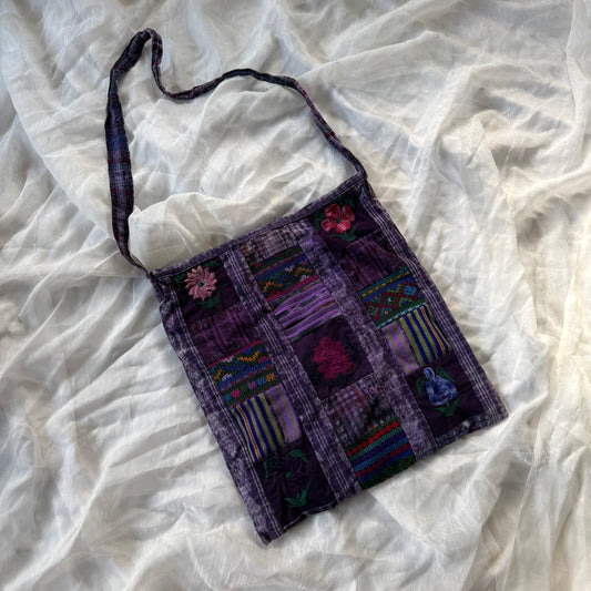 Mexican patchwork crossbody bag