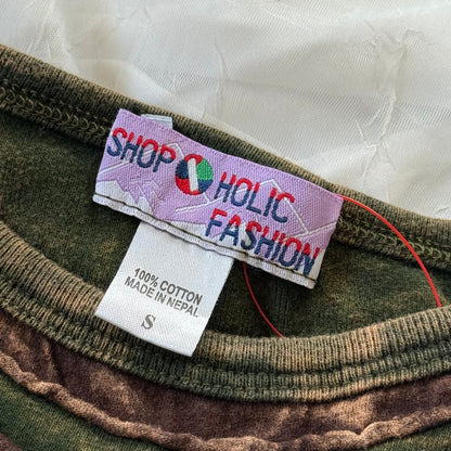 Flower boho cami top