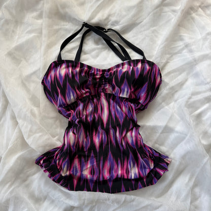 Colorful tankini top