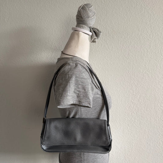 Liz Claiborne grey shoulder bag