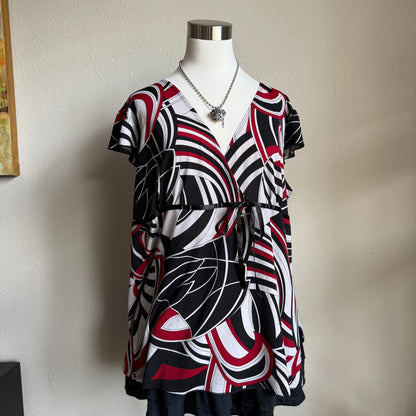Stella’s patterned top