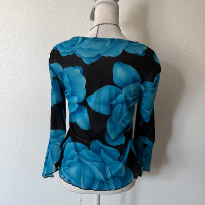 Flower fairy sleeve top