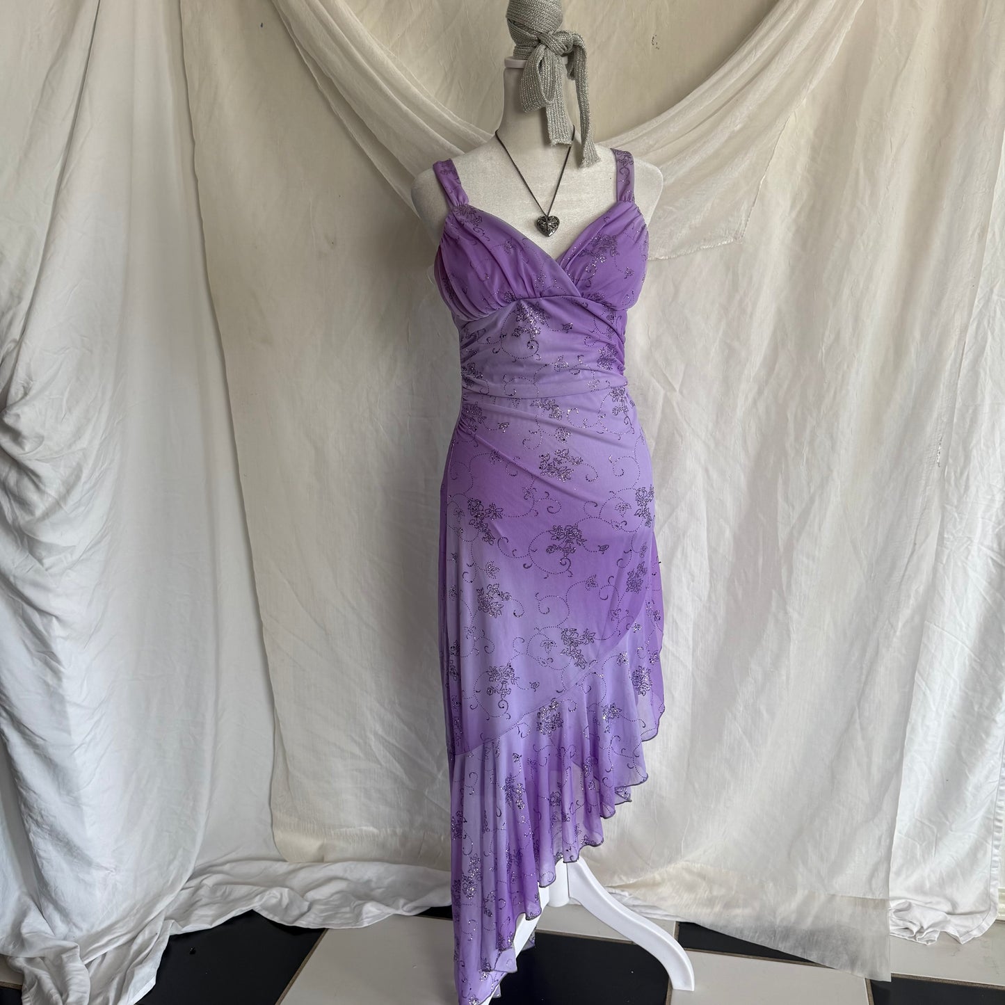 Taboo purple fairy glitter dress