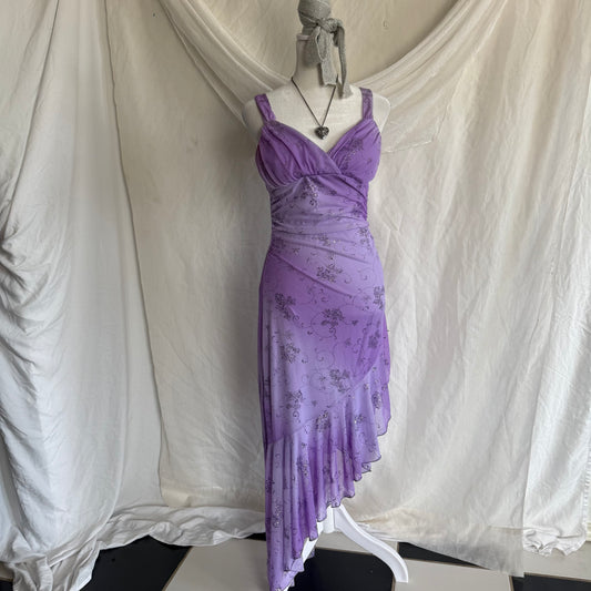 Taboo purple fairy glitter dress