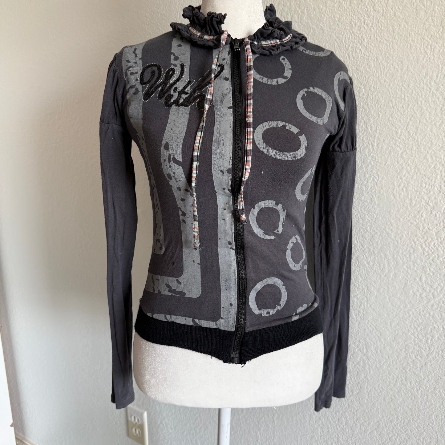 Whimsical fairy zip up