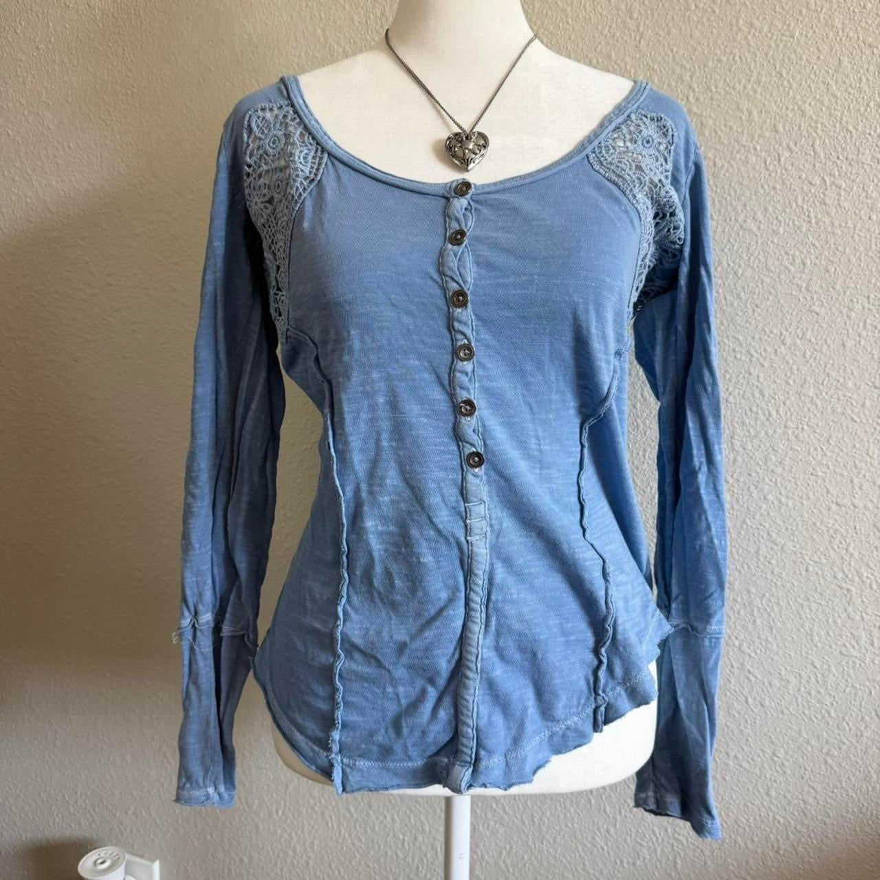 Free People boho longsleeve