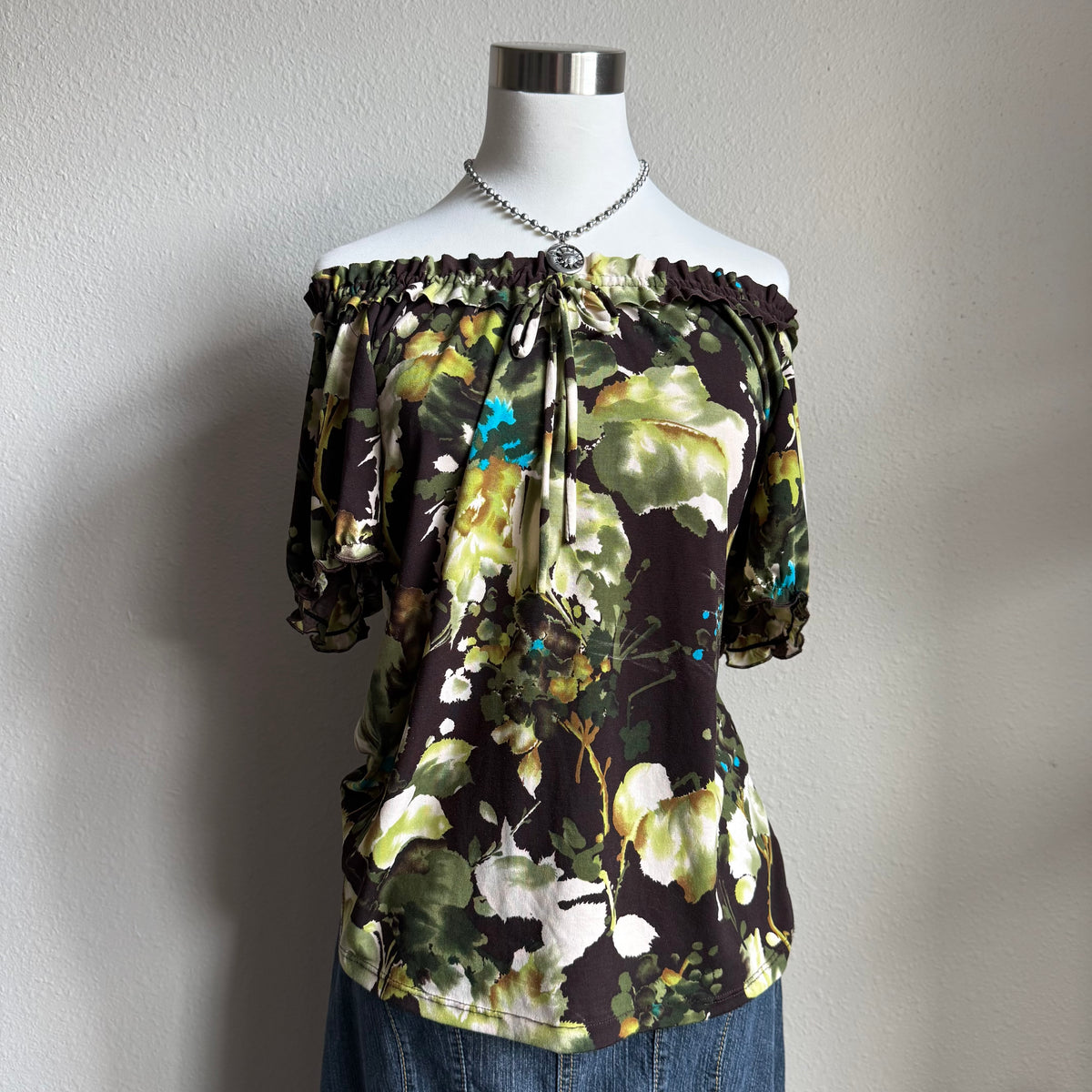 Claire’s flower babydoll top