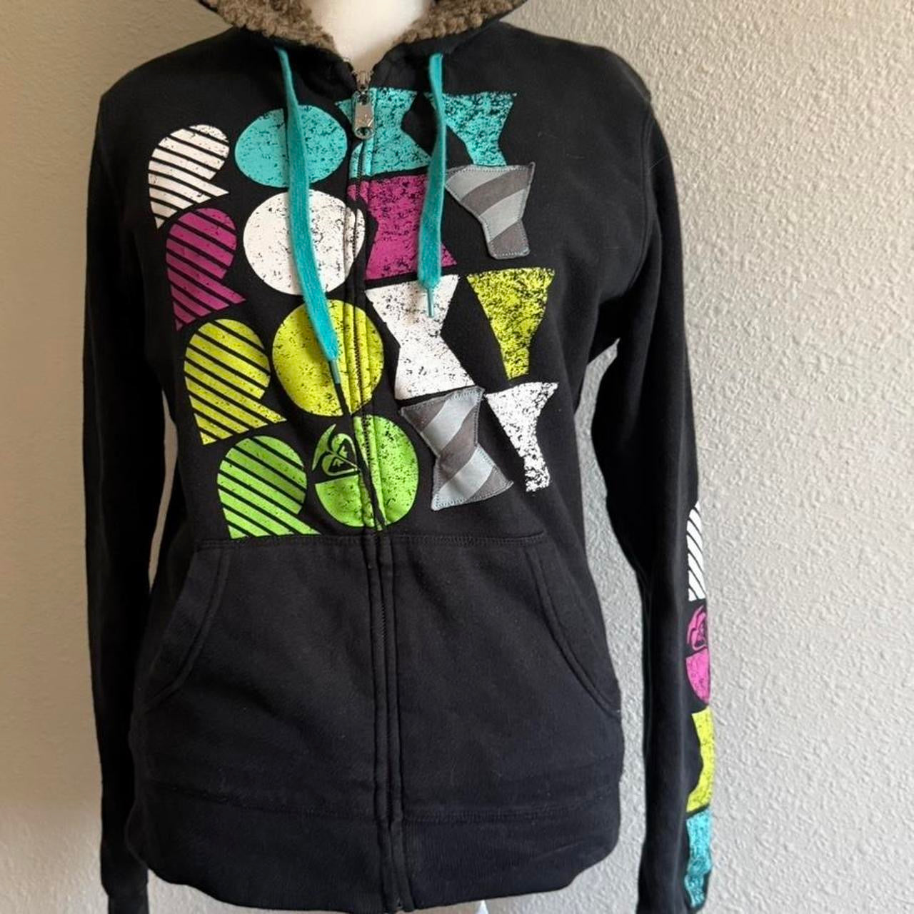 Roxy faux fur zip up