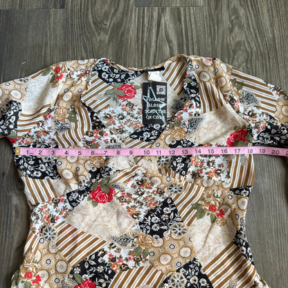 Misty’s boho flared sleeve top