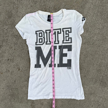 “Bite Me” PINK Victoria’s Secret top