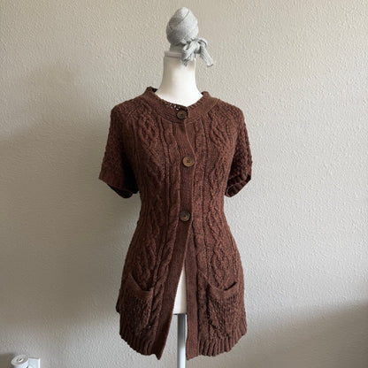 Cottage brown cardigan