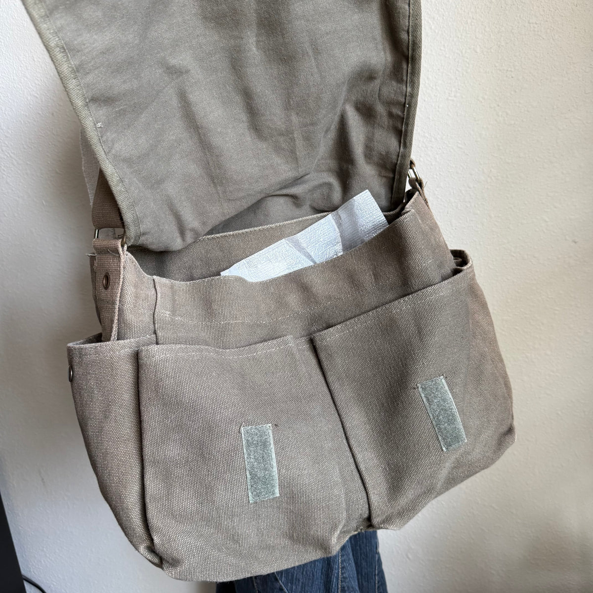 Grace’s messenger bag