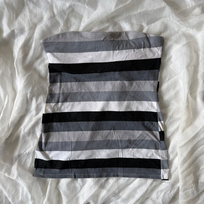 Striped tube top